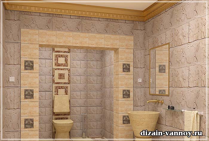 ванная в античном стиле