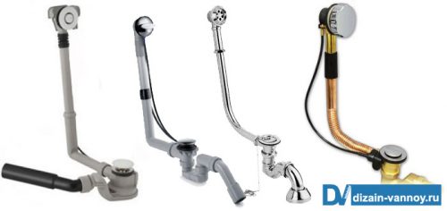 Система слив-перелив для ванны - фото обвязки и как устроен