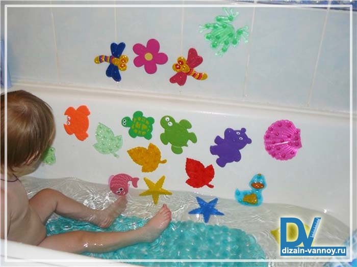 детские коврики для ванной